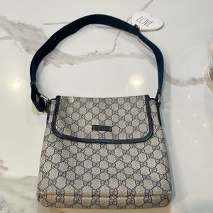 Gucci Crossbody Bag Navy Blue